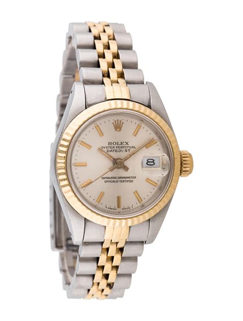 rolex oyster perpetual lady gold